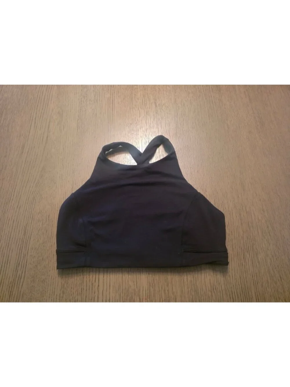 Lululemon Lot of 2 Pink Black Sports Bra size 34D M - GUC